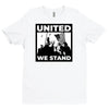 United We Stand | B&W, White T-Shirt